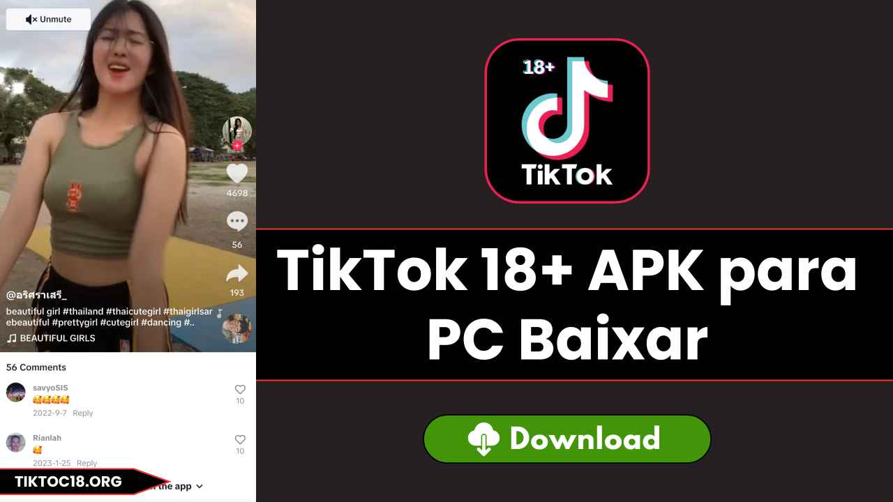 TikTok 18+ APK For PC